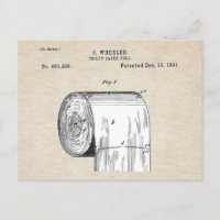 Funny Toilet Paper Roll Patent