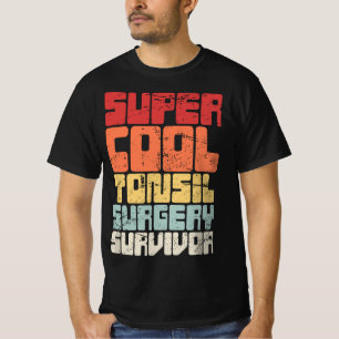 Funny Tonsil Removal Present - Retro Tonsil Surger T-Shirt