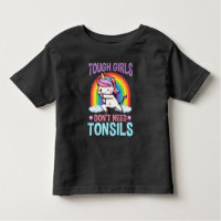 Funny Tonsil Removal Unicorn Kid Tonsillectomy