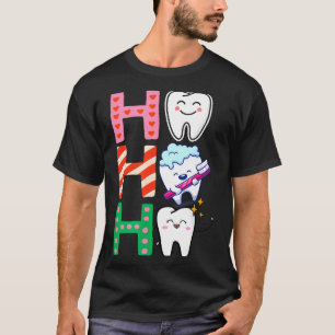Funny Tooth Christmas Dentist Xmas Dental Istant H T-Shirt
