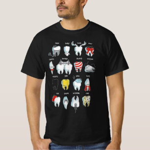 Funny Tooth Designs Dentist th Dental T-Shirt