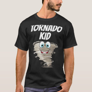 Funny Tornado For Kids Boys Girls Cyclone Storm Lo T-Shirt