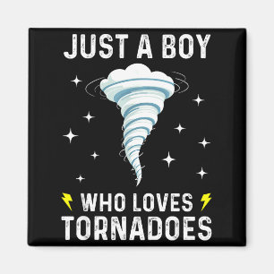 Funny Tornado Gift For Boys Kids Hurricane Weather Magnet