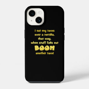 Funny Tortilla Boom Joke iPhone 14 Case