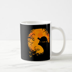 Funny Tortoise Halloween Silhouette Soky Tortoise  Coffee Mug