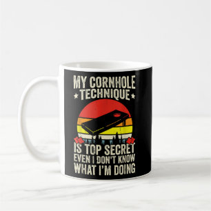 Funny Toss Game Cornhole Coffee Mug