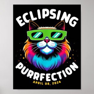 Funny Total Solar Eclipse Totality Astronomy Poster