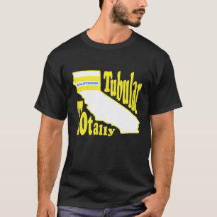 Funny Totally Tubular California Retro Tube Sock T-Shirt