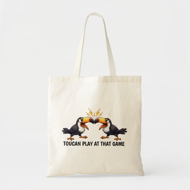 Funny Toucan Tote Bag (Front)