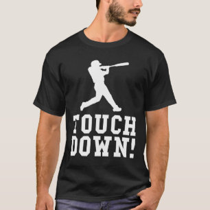 Funny Touchdown Baseball Football Sports Gift T-Shirt