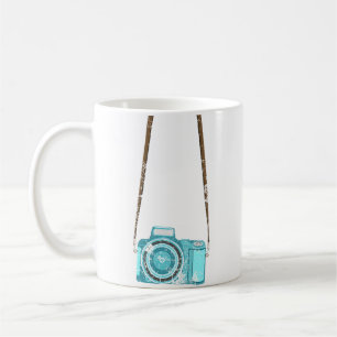 Funny Tourist Camera Gift Men Women Cool Photograp Coffee Mug