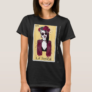 Funny Toxica Spanish-Mexican Bingo Gifts Girls - L T-Shirt
