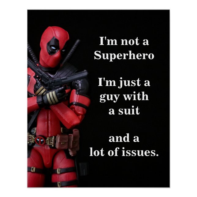 Funny Toy Photography Anti-Hero Poster (Front)