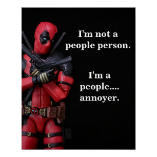 Funny Toy Photography Anti-Hero Poster