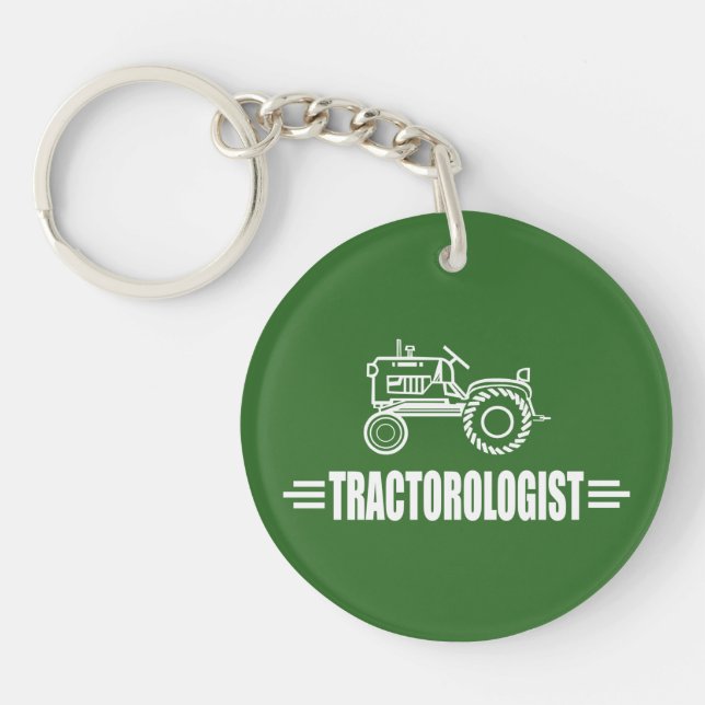 Funny Tractor Key Ring (Front)