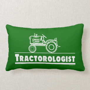 Funny Tractor Lumbar Cushion