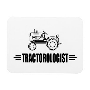 Funny Tractor Magnet