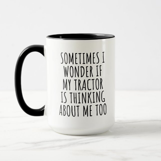 Funny Tractor Mug (Left)