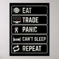Funny Trading Poster