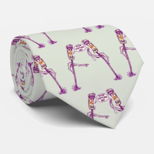 Funny traffic lights tie