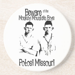 Funny Trailer Park Sandstone Coaster