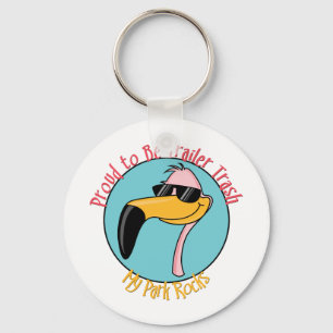 Funny Trailer Park Shirts and Gifts Key Ring