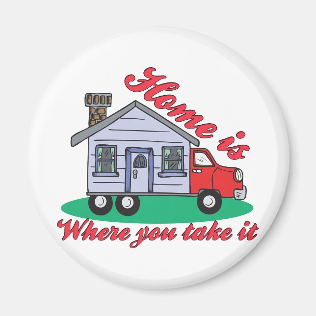 Funny Trailer Park Shirts and Gifts Magnet (Front)