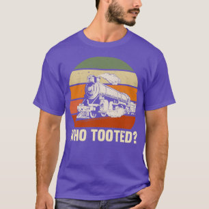 Funny Train Railroad Quote Railfan T-Shirt