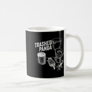 Funny Trashed Panda Drunk Raccoon Meme Alcohol Lov Coffee Mug
