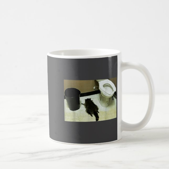 Funny Trashed Panda Drunk Racoon  Coffee Mug (Right)