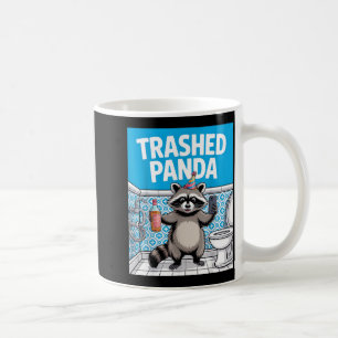 Funny Trashed Panda Raccoon Gets Drunk 1ff512797a7 Coffee Mug