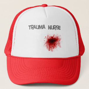 Funny Trauma Nurse T-shirts and Gifts Trucker Hat