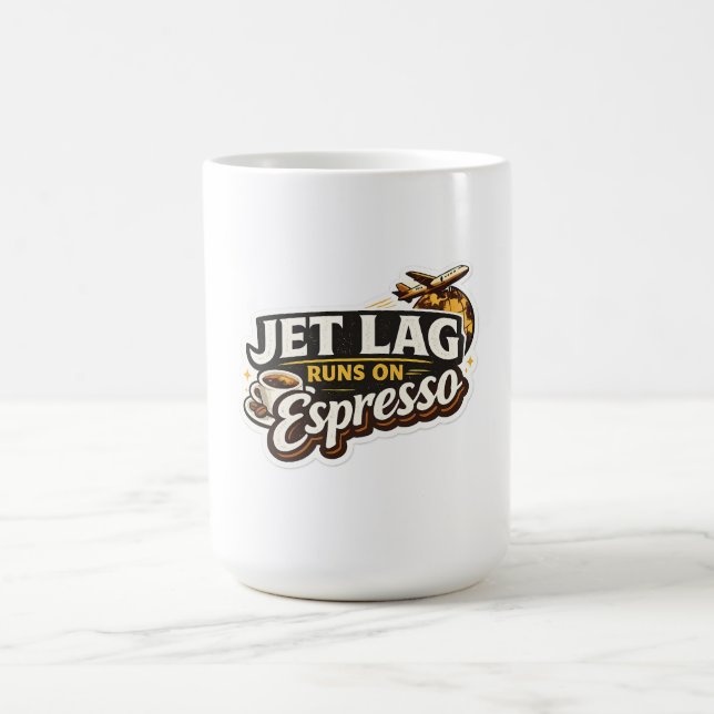  Funny Travel Coffee Lover Hat Mug (Center)