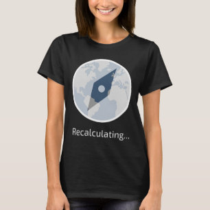 Funny Travel Icon For Travelling Hiking Or Camping T-Shirt