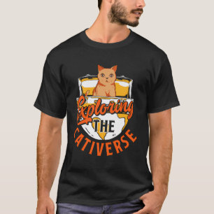 Funny Travel Traveller Cat Lover Pet Owner World A T-Shirt