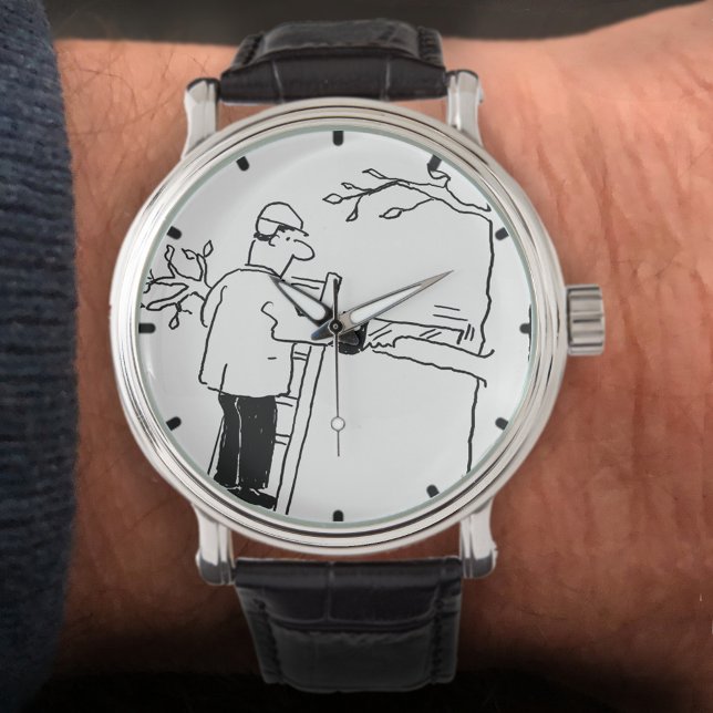 Funny Tree Surgeon Cartoon Watch (Creator Uploaded)