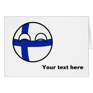 Funny Trending Geeky Finland Countryball