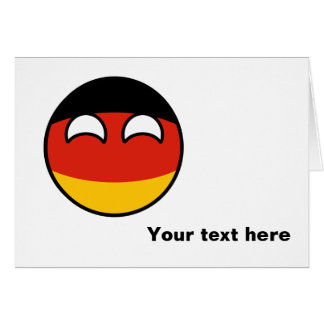Funny Trending Geeky Germany Countryball