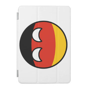 Funny Trending Geeky Germany Countryball iPad Mini Cover