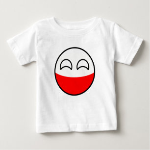 Funny Trending Geeky Poland Countryball Baby T-Shirt