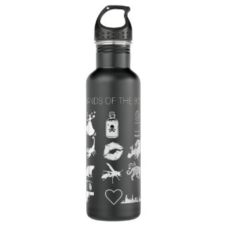 Funny Trendy Bands of the 80's Hair Bands Rock Ban 710 Ml Water Bottle