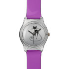 Funny trendy cat silver