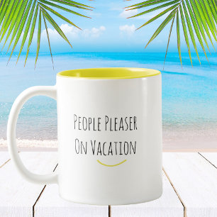 Funny Trendy Modern People Pleaser Coffee Mug