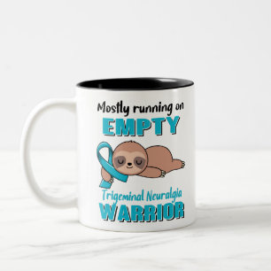 Funny Trigeminal Neuralgia Awareness Gifts Two-Tone Coffee Mug