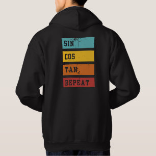 Funny Trigonometry Design Math Student Gift Hoodie