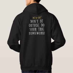 Funny Trigonometry Teacher Gift Back to School Hoodie