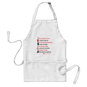 Funny Trini Description Standard Apron