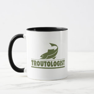 Funny Trout Fishing Mug
