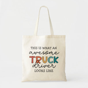 Funny Truck Driver Awesome Tow Truck Driver Tote Bag
