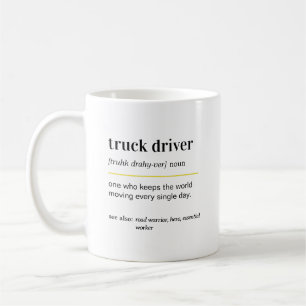 Funny Truck Driver Gift Coffee Mug